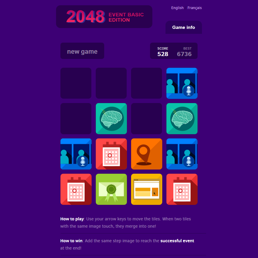 2048 - Animated Edition on Behance, Motion, Graphic